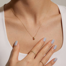 Load image into Gallery viewer, HAZEL | Lab Grown Diamond Ring Necklace by Aurelie Gi — detail view
