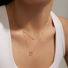 Load image into Gallery viewer, SAYLOR | Lab Grown Diamond Heart Necklace by Aurelie Gi — detail view
