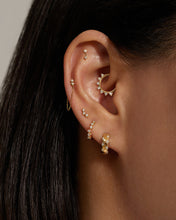 Load image into Gallery viewer, SLOANE | Lab Grown Diamond Clicker Hoop by Aurelie Gi — on model
