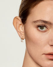 Load image into Gallery viewer, Four Stone Lab-Grown Diamond Flatback Stud by Aurelie Gi — detail view

