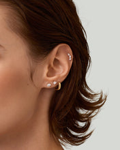 Load image into Gallery viewer, Marquise Trio Lab-Grown Diamond Threadless End by Aurelie Gi — detail view
