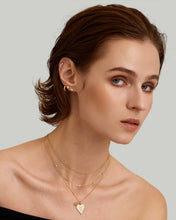 Load image into Gallery viewer, Marquise Trio Lab Grown Diamond Flatback Stud by Aurelie Gi — alternate angle

