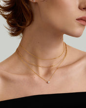 Load image into Gallery viewer, Paper Clip Chain Necklace by Aurelie Gi — detail view
