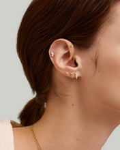 Load image into Gallery viewer, Marquise Lab Grown Diamond Flatback Stud by Aurelie Gi — alternate angle
