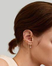 Load image into Gallery viewer, Round Lab Grown Diamond Earring Charm by Aurelie Gi — detail view
