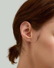 Load image into Gallery viewer, MINTAKA | Pointed Star Threadless Flatback Earring by Aurelie Gi — detail view
