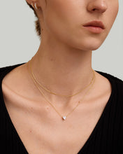 Load image into Gallery viewer, Lab Grown Diamond Heart Necklace by Aurelie Gi — detail view
