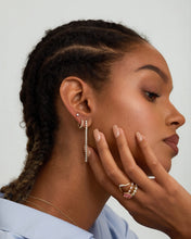 Load image into Gallery viewer, Lab Grown Diamond Tennis Single Stud by Aurelie Gi — on model
