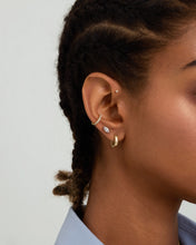 Load image into Gallery viewer, Marquise Lab Grown Diamond Flatback Stud by Aurelie Gi — alternate angle
