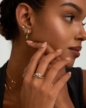 Load image into Gallery viewer, AUBREY | Toi et Moi Pear Lab Grown Diamond Ring by Aurelie Gi — on model

