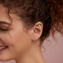 Load image into Gallery viewer, CELESTIA | Opal and Lab-Grown Diamond Drop Earring
