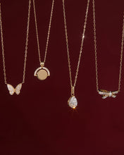 Load image into Gallery viewer, MARISTELA | Lab Grown Diamond Bow Necklace by Aurelie Gi — alternate angle
