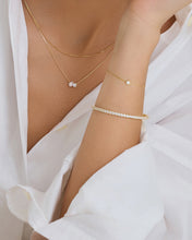 Load image into Gallery viewer, 3.8ct Lab Grown Diamond Tennis Bangle by Aurelie Gi — detail view
