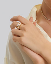 Load image into Gallery viewer, Oval Lab Grown Diamond Solitaire Ring #7 by Aurelie Gi — detail view
