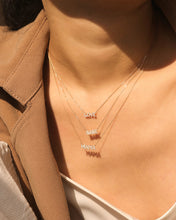 Load image into Gallery viewer, BABE | Diamond Necklace by Aurelie Gi — detail view
