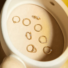 Load image into Gallery viewer, LIA | 8mm Clicker Hoop by Aurelie Gi — on model
