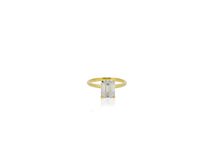 Load image into Gallery viewer, 2.5ct Emerald Cut Solitaire
