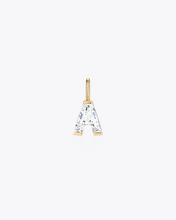 Load image into Gallery viewer, 14K Gold Initial Lab-Grown Diamond Charm by Aurelie Gi
