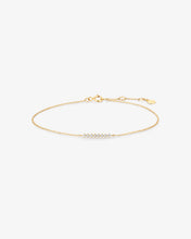 Load image into Gallery viewer, DESIREE | Lab Grown Diamond Wishbone Bracelet by Aurelie Gi
