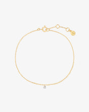 Load image into Gallery viewer, PIROUETTE | Single Floating Diamond Bracelet by Aurelie Gi
