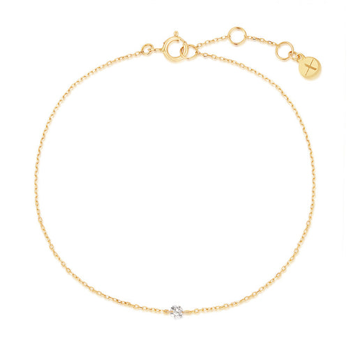 RELEVE | Single Suspended Diamond Bracelet