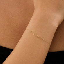 Load image into Gallery viewer, ASTER | 14kt Gold Beaded Bracelet by Aurelie Gi — detail view
