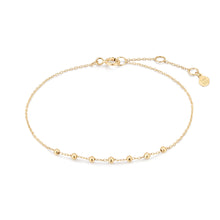 Load image into Gallery viewer, ASTER | 14kt Gold Beaded Bracelet by Aurelie Gi — on model

