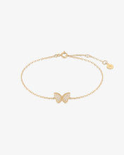 Load image into Gallery viewer, LILURA | Lab Grown Diamond Butterfly Bracelet by Aurelie Gi
