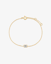 Load image into Gallery viewer, Bezel-Set Baguette Lab Grown Diamond Bracelet by Aurelie Gi
