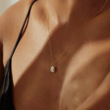 Load image into Gallery viewer, JULES |  Baroque Pearl Drop Charm by Aurelie Gi — on model
