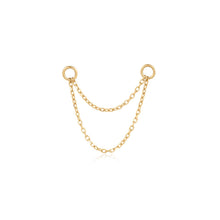 Load image into Gallery viewer, KYLA | Double Chain Charm by Aurelie Gi — on model
