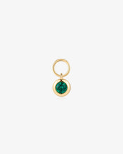 Load image into Gallery viewer, VALENTINA | Lab Grown Emerald Earring Charm by Aurelie Gi
