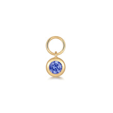 Load image into Gallery viewer, IVANA | Lab Grown Sapphire Earring Charm by Aurelie Gi — on model
