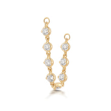 Load image into Gallery viewer, GINNY | Multi Lab Grown Diamond Earring Charm by Aurelie Gi — alternate angle
