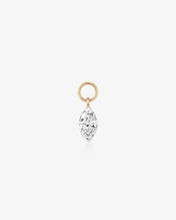 Load image into Gallery viewer, Marquise Lab Grown Diamond Earring Charm by Aurelie Gi
