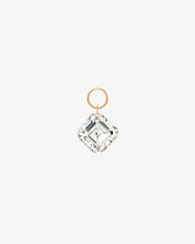 Load image into Gallery viewer, Asscher-Cut Lab-Grown Diamond Earring Charm by Aurelie Gi
