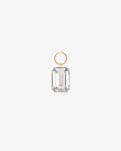 Load image into Gallery viewer, Emerald-Cut Lab-Grown Diamond Earring Charm by Aurelie Gi
