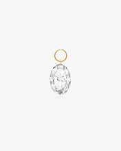 Load image into Gallery viewer, Oval-Cut Lab-Grown Diamond Earring Charm by Aurelie Gi
