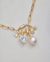 Load image into Gallery viewer, Eight-Point Star Diamond Charm by Aurelie Gi — detail view
