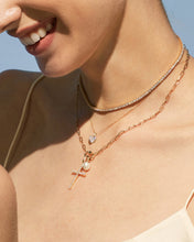 Load image into Gallery viewer, Pavé Diamond Carabiner Connector by Aurelie Gi — detail view
