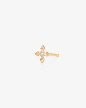 Load image into Gallery viewer, LIESE | Diamond Compass Single Earring by Aurelie Gi
