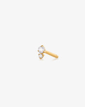 Load image into Gallery viewer, AVERY | Double Diamond Single Stud by Aurelie Gi
