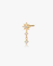 Load image into Gallery viewer, NOVA | Triple Diamond Starburst Single Earring by Aurelie Gi
