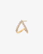 Load image into Gallery viewer, ASPIRE | Lab Grown Diamond Wishbone Studs Earrings by Aurelie Gi
