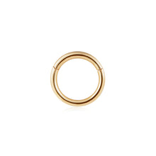 Load image into Gallery viewer, LIA | 8mm Clicker Hoop by Aurelie Gi — alternate angle
