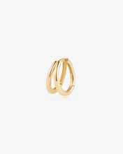 Load image into Gallery viewer, PRESLEY | Double Row Huggie Hoop by Aurelie Gi
