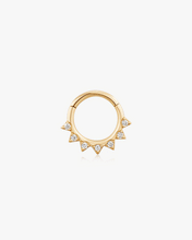 Load image into Gallery viewer, SLOANE | Lab Grown Diamond Clicker Hoop by Aurelie Gi
