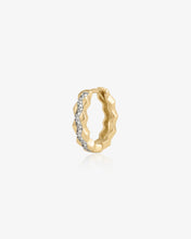 Load image into Gallery viewer, BLAINE | Lab Grown Diamond Huggie Hoop by Aurelie Gi
