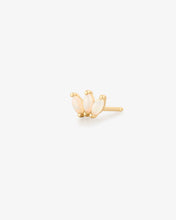 Load image into Gallery viewer, BLOOM | Triple Opal Stud Earring by Aurelie Gi
