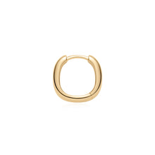 Load image into Gallery viewer, MARYKATE | Narrow Paperclip Huggie by Aurelie Gi — alternate angle
